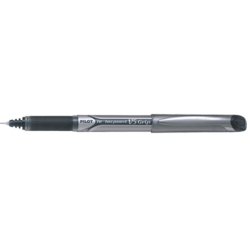 Stylo Hi-Tecpoint Grip, Noir, 0,5 mm Equipex