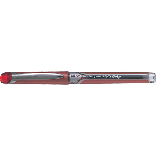 Hi-Tecpoint Grip Pen, Red, 0.5 mm Equipex