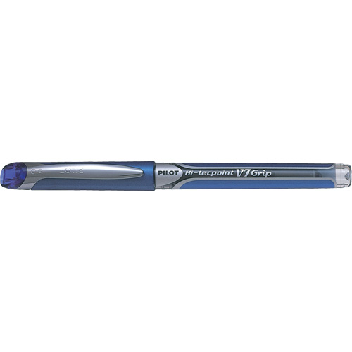 Stylo Hi-Tecpoint Grip, Bleu, 0,7 mm Equipex