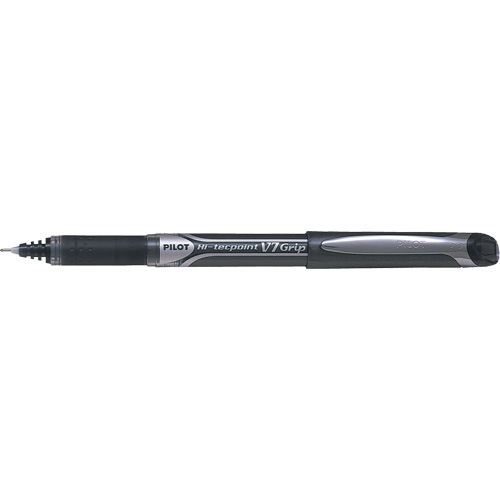 Stylo Hi-Tecpoint Grip, Noir, 0,7 mm Equipex