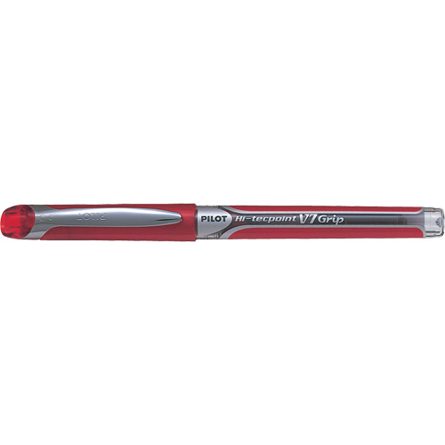 Stylo Hi-Tecpoint Grip, Rouge, 0,7 mm Equipex