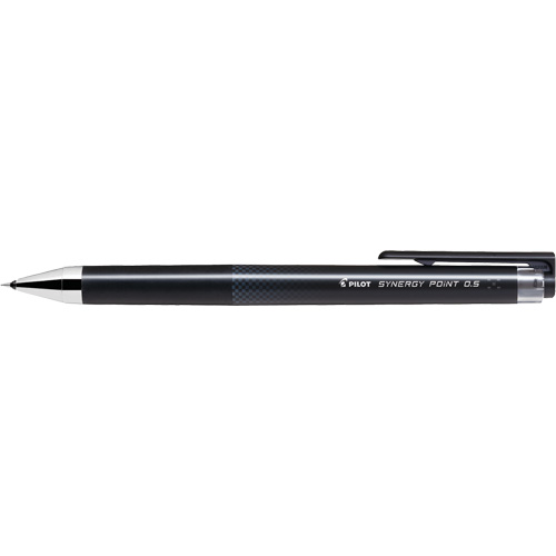 Recharge pour stylo Synergy 0,5 Point, Noir, 0,5 mm Equipex