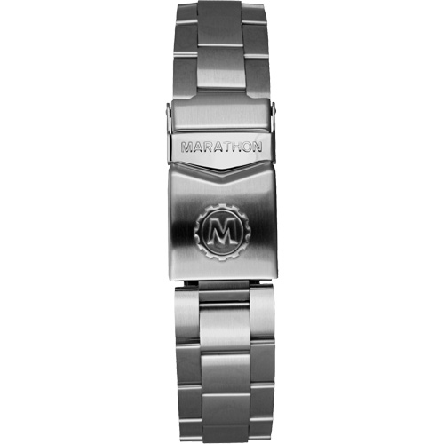 Grande montre automatique de plong&eacute;e &eacute;dition arctique GSAR avec bracelet en acier inoxydable, Num&eacute;rique, &agrave; piles, 41 mm, Argent Equipex