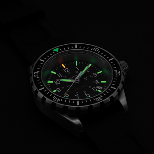 Large Diver's Quartz Watch, Digital, Battery Operated, 41 mm, Black Equipex