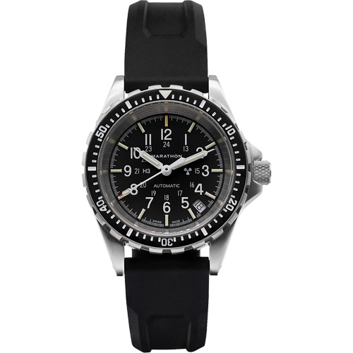 Tr&egrave;s grande montre chronographe automatique pour plongeur/pilote d'avion, Num&eacute;rique, &agrave; piles, 46 mm, Noir Equipex