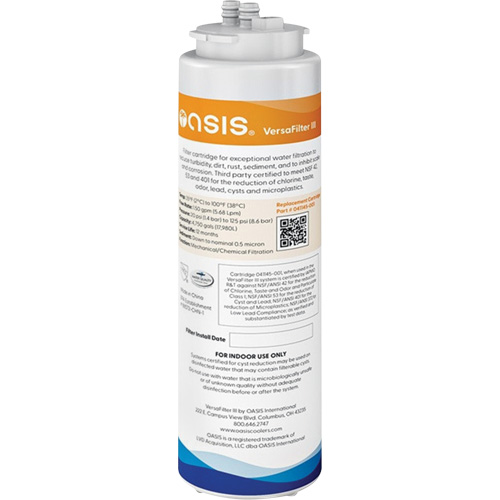 Replacement Cartridge, For Versafilter III Filter Equipex