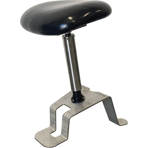 Tabouret assis-debout TA200, Vinyle, Noir, Capacit&eacute; 280 lb Equipex