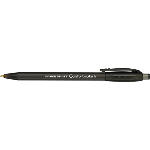 ComfortMate Pen, Black, 1 mm, Retractable Equipex