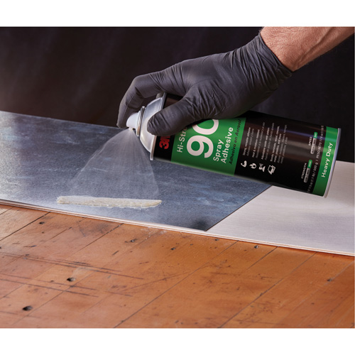 90 High Strength Adhesive, Clear, Aerosol Can Equipex