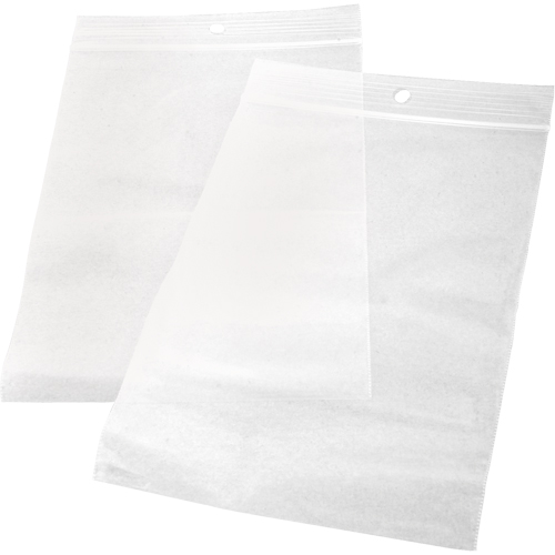 Zipper Storage Bags, Reclosable, 20" x 20", 2 mils Equipex