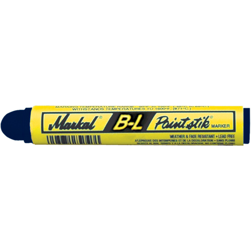 B&acirc;tons de peinture pour surfaces froides - B-L Painstik -50°F &agrave; 150°F, B&acirc;ton plein, Bleu Equipex