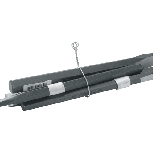 Attaches en fil m&eacute;tallique &agrave; œillet double Equipex