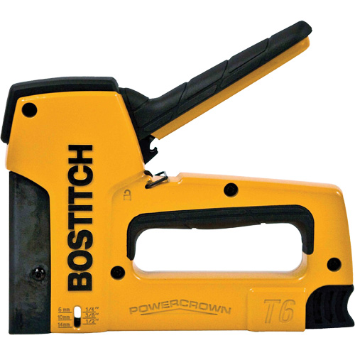 Heavy-Duty Powercrown Tacker, 1/4", 5/16", 3/8", 1/2", 9/16" Equipex