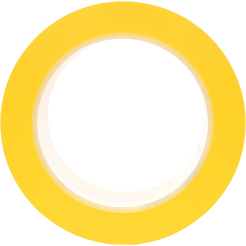471 Vinyl Tape, 50.8 mm (2") W x 32.9 m (108') L, 5.3 mils, Yellow Equipex