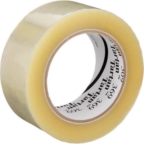 Ruban d'emballage Tartan 369, Adh&eacute;sif Acrylique, 1,6 mil, 48 mm (1-22/25") x 100 m (328') Equipex
