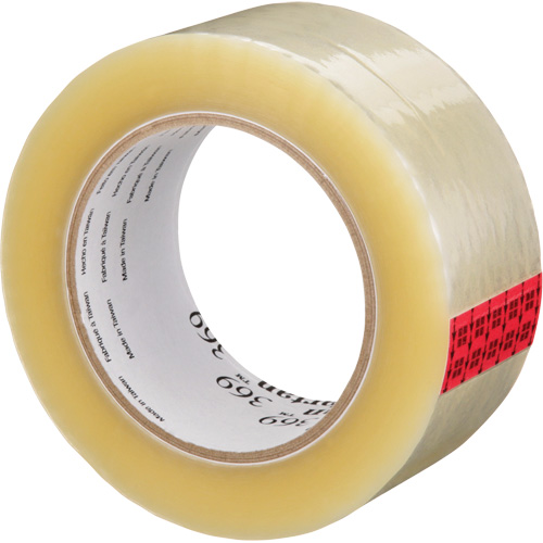 Ruban d'emballage Tartan 369, Adh&eacute;sif Acrylique, 1,6 mil, 48 mm (1-22/25") x 100 m (328') Equipex
