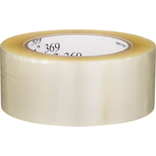 Ruban d'emballage Tartan 369, Adh&eacute;sif Acrylique, 1,6 mil, 48 mm (1-22/25") x 100 m (328') Equipex
