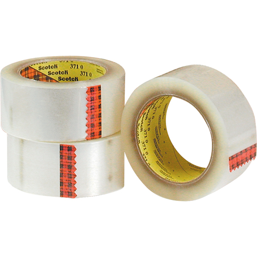 Ruban d'emballage Scotch 375, Adh&eacute;sif Thermofusible, 3,2 mils, 48 mm (1-22/25") x 50 m (164') Equipex