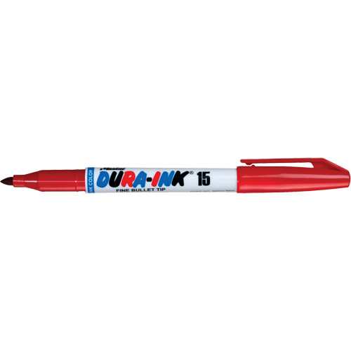 Marqueurs Dura-Ink - no 15, Rouge, Pointe Fin Equipex