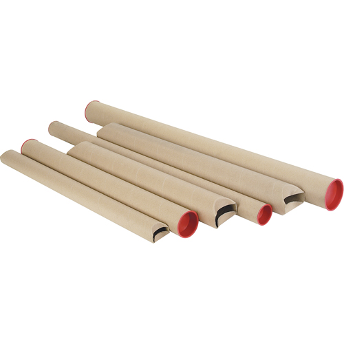 Tubes postaux Snap-Seal, 2" la x 18" lo Equipex