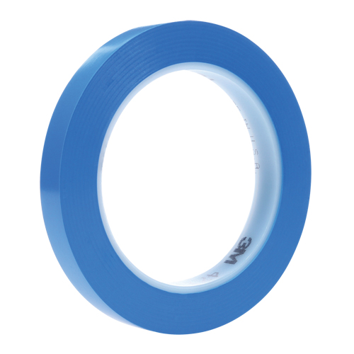 Ruban en vinyle 471, 6 mm (1/4") la x 32,9 m (108') lo, 5,3 mils, Bleu Equipex
