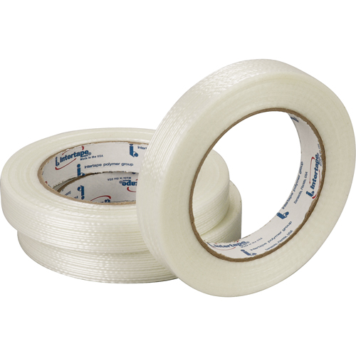 Utility Grade Filament Tape, 4 mils Thick, 24 mm (1") x 55 m (180')  Equipex