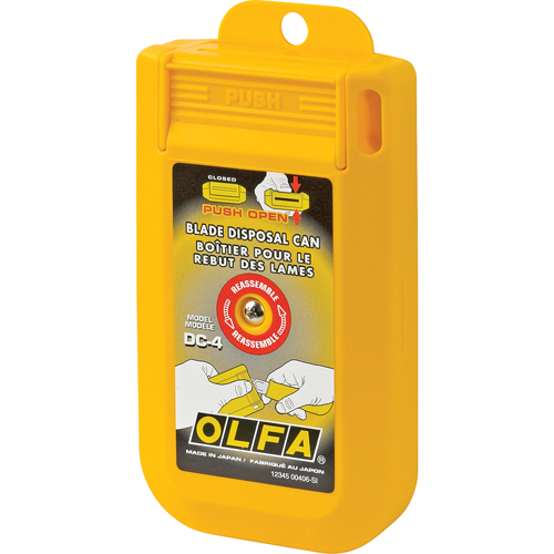 Boîte pour lames usag&eacute;es Equipex