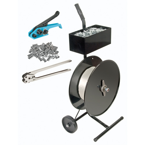 Syst&egrave;mes de cerclage pour feuillards en polyester de 1/2" Equipex