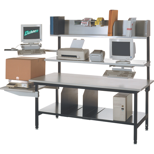 Packaging Workbench, 83" W x 33" D x 36" H, Laminate Equipex
