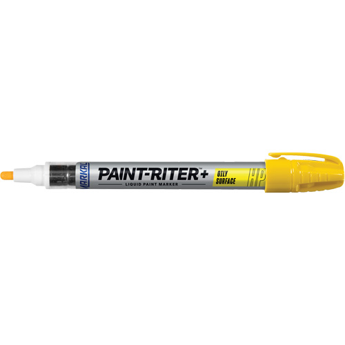 Paint-Riter&reg; + Oily Surface Marker, Liquid, Yellow Equipex