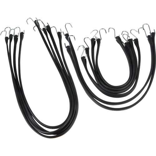 Ensembles d'attaches en caoutchouc, 21" Equipex
