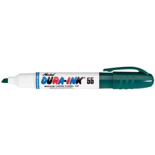 Marqueur Dura-Ink 55, Ciseau, Vert Equipex