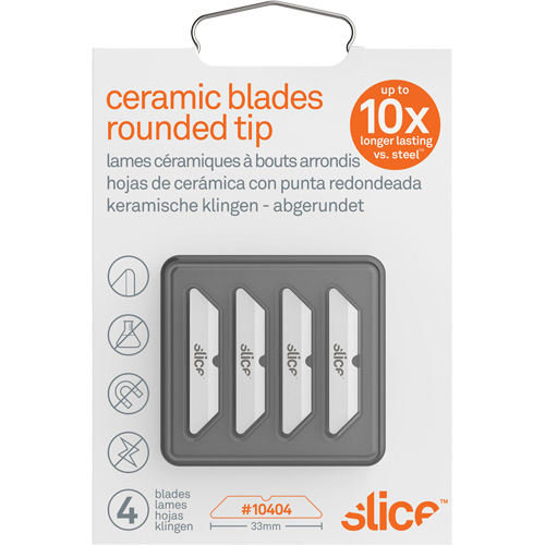 Slice Box Cutter Replacement Blades, Single Style Equipex