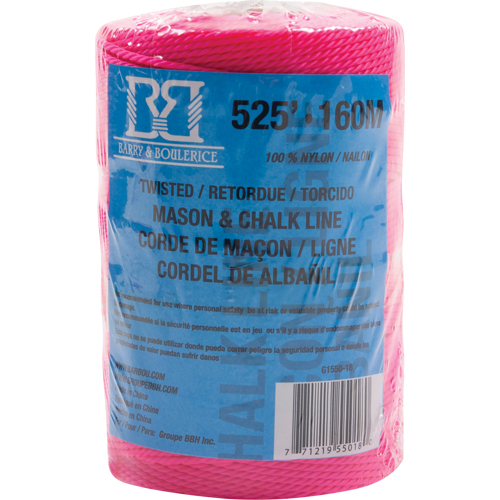 Mason/Chalk Line Rope, 525', Nylon Equipex