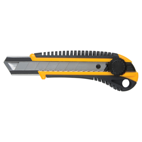 Knife ATK800, 25 mm, Carbon Steel, Heavy-Duty, Rubber Handle Equipex