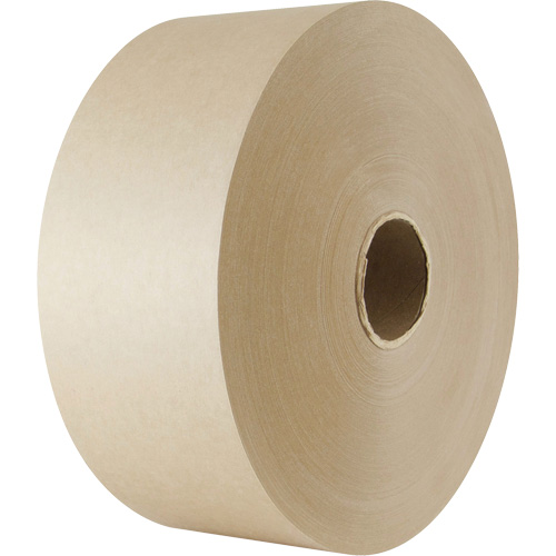 Ruban en papier activ&eacute; &agrave; l'eau, 102 mm (4") x 183 m (600'), Kraft Equipex