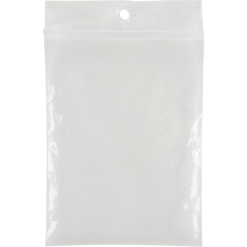 Poly Bags, Reclosable, 4" x 3", 4 mils Equipex