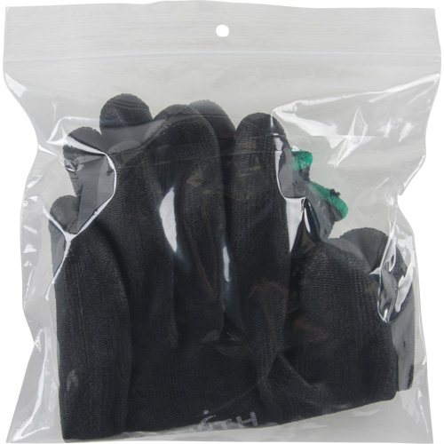 Sacs en poly, Refermable, 6" x 6", 2 mils Equipex