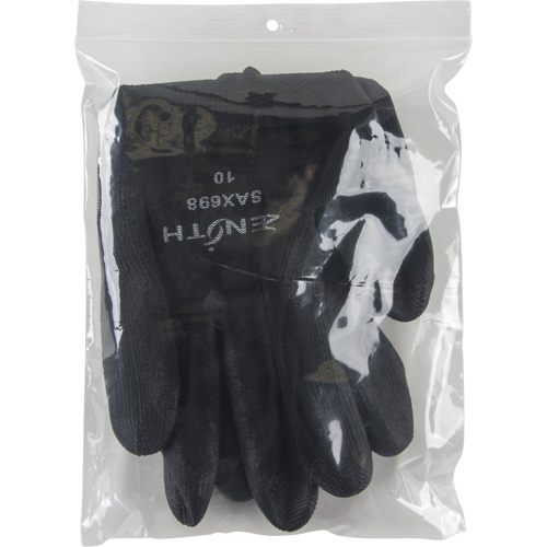 Sacs en poly, Refermable, 8" x 6", 2 mils Equipex