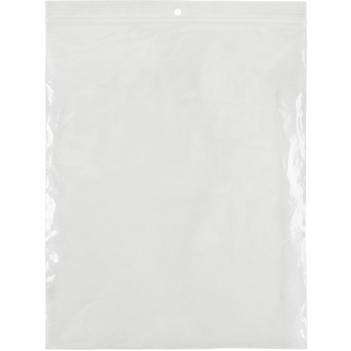 Sacs en poly, Refermable, 10" x 8", 2 mils Equipex