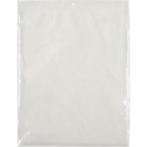 Sacs en poly, Refermable, 12" x 10", 2 mils Equipex
