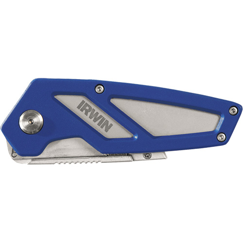 FK 100 Folding Utility Knife, 22 mm Blade, Metal Handle Equipex