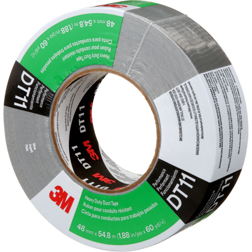 Ruban adh&eacute;sif robuste DT11, 11 mils, Argent, 48 mm (2") x 55 m (180') Equipex