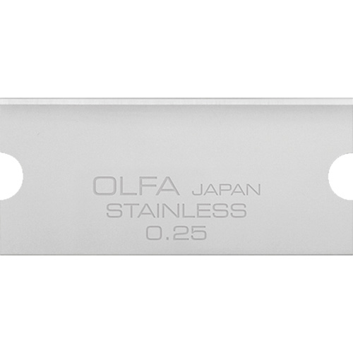 Glass Scraper Replacement Blades, Single Style Equipex