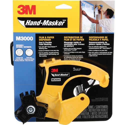 Distributrice Hand Masker, Robuste, Convient au ruban de largeur de 51 mm (2") Equipex