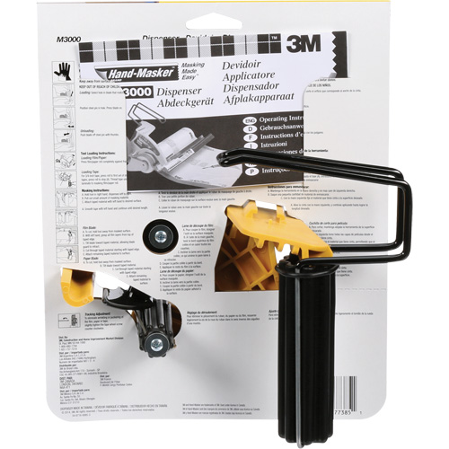 Distributrice Hand Masker, Robuste, Convient au ruban de largeur de 51 mm (2") Equipex