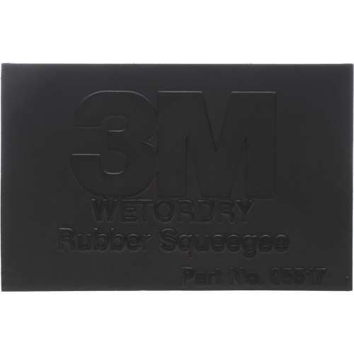 Raclette en caoutchouc Wetordry, 4-1/4" lo x 2-3/4" la Equipex