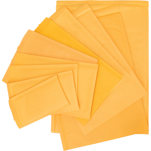 Enveloppes postales coussin&eacute;es, Kraft, 8-1/2" la x 14-1/4" lo Equipex