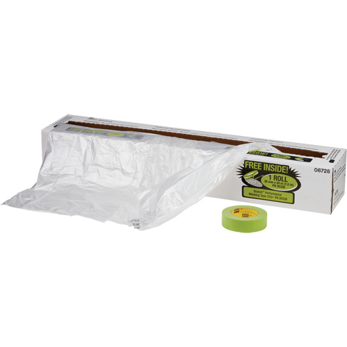 Trousse de pellicule de protection contre les surpulv&eacute;risations et ruban, 400' lo x 16' la, Plastique Equipex