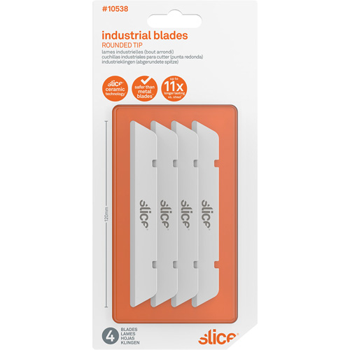 Slice Rounded Tip Finger-Friendly Replacement Blade, Single Style Equipex